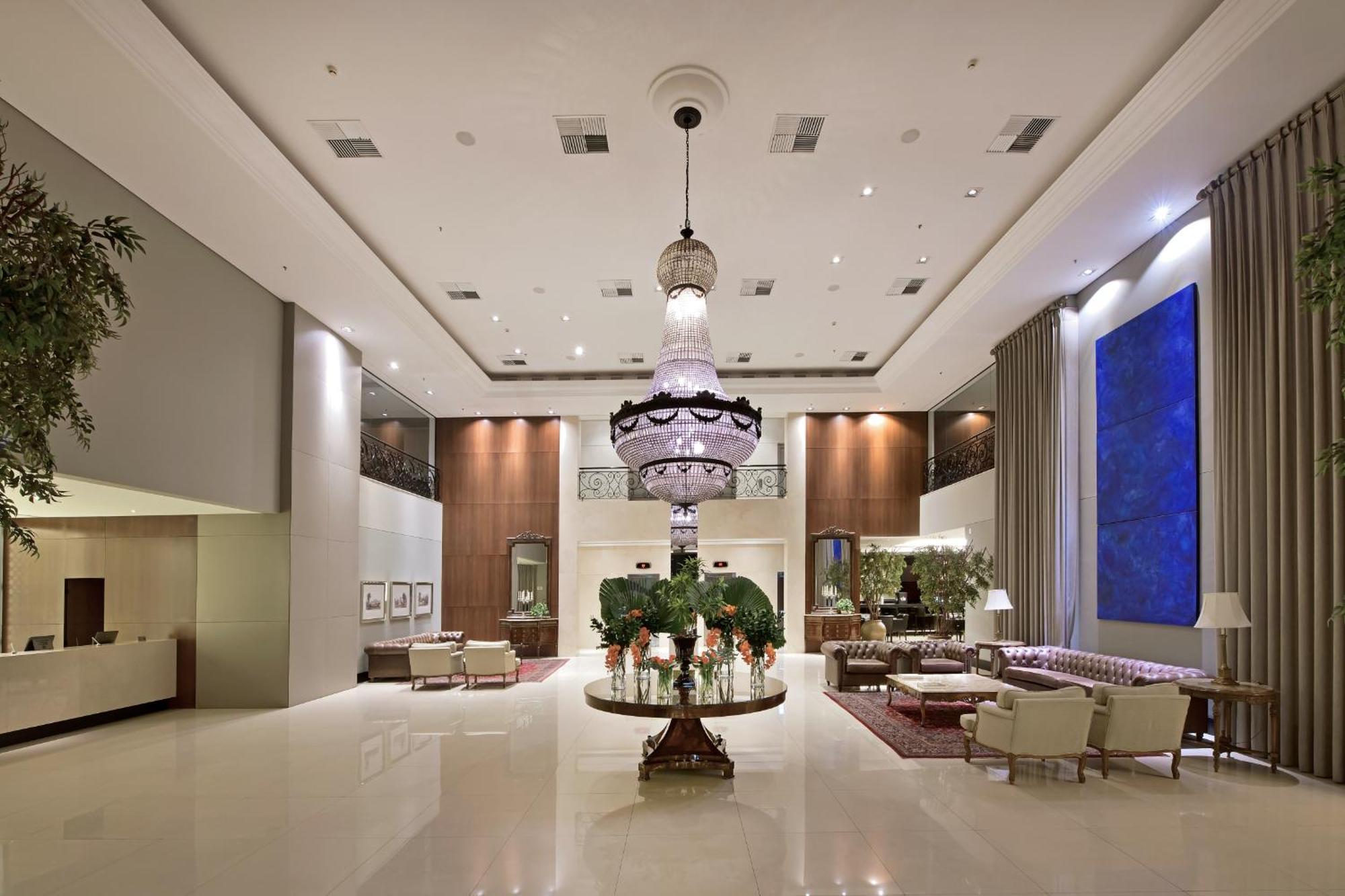 Hotel Mont Blanc Premium Ribeirão Preto Buitenkant foto Lobby
