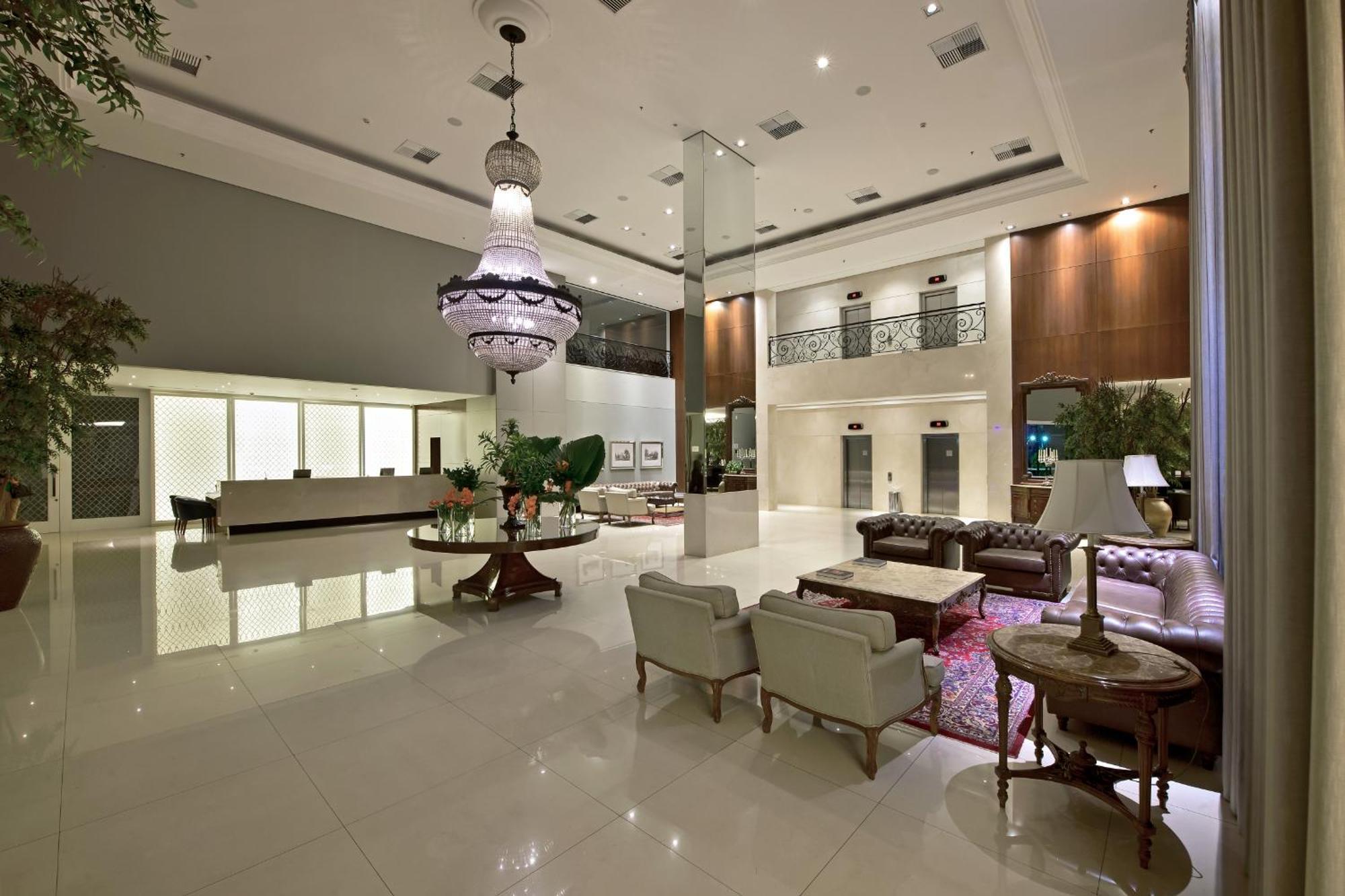 Hotel Mont Blanc Premium Ribeirão Preto Buitenkant foto Lobby